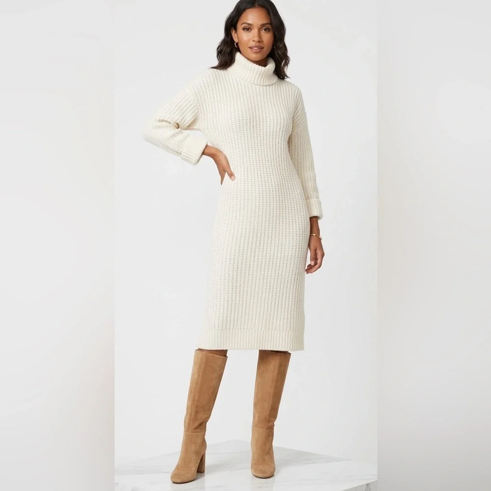 banana republic cable knit sweater dress Banana Republic | Dresses | Banana Republic Cotton Blend Ivory Cowl Neck Cable  Knit Sweater Dress Sze Medium